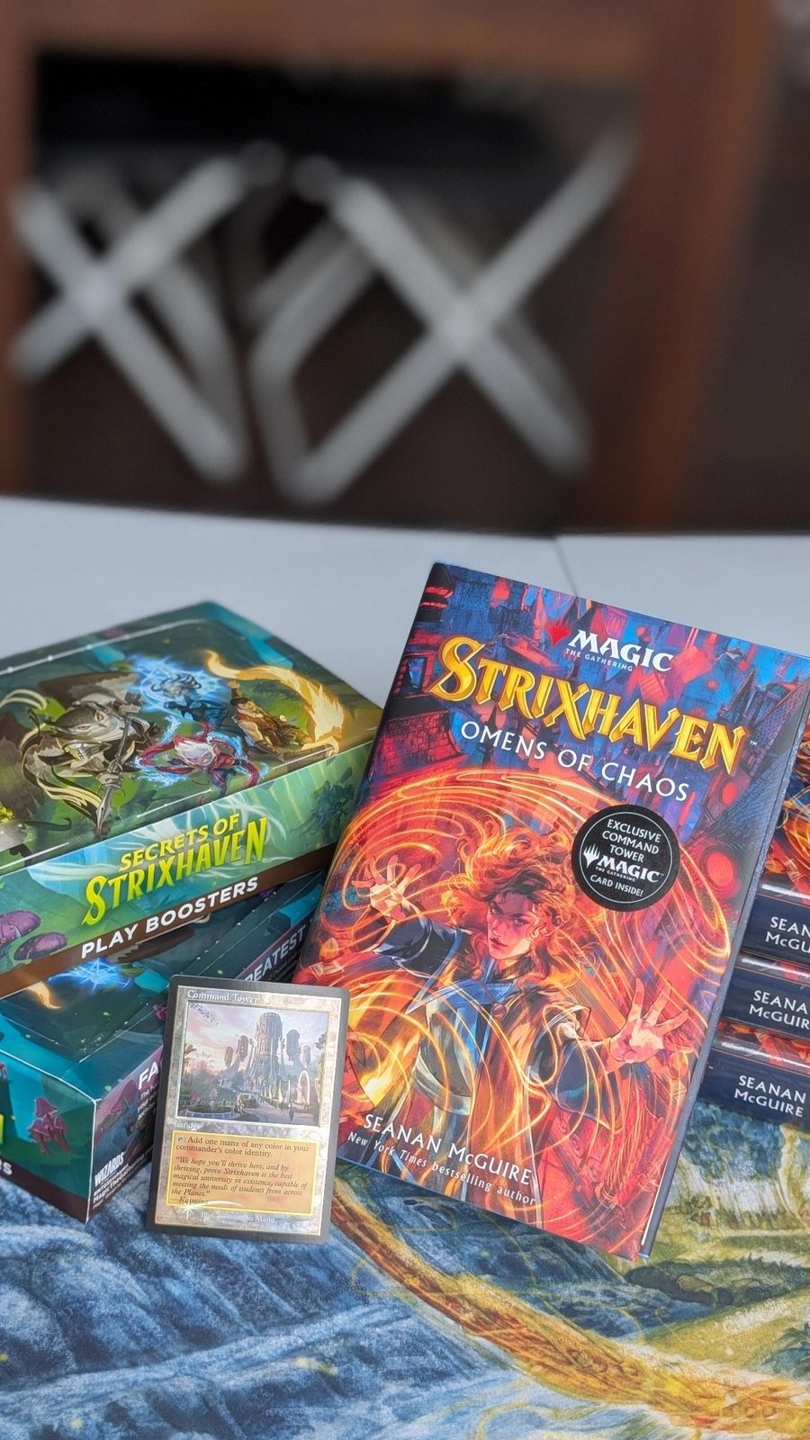 Magic: The Gathering Strixhaven boosters and novel